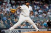 New York Yankees' CC Sabathia delivers a pitch during the first inning of the team's baseball game against the Oakland Athletics on Friday, Aug. 30, 2019, in New York. (AP Photo/Frank Franklin II)