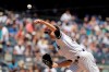New York Yankees' J.A. Happ delivers a pitch during the first inning of a baseball game against the Toronto Blue Jays Saturday, July 13, 2019, in New York. (AP Photo/Frank Franklin II)