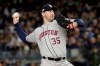 Houston Astros starting pitcher Justin Verlander (35) delivers against the New York Yankees during the second inning of Game 5 of baseball's American League Championship Series, Friday, Oct. 18, 2019, in New York. (AP Photo/Frank Franklin II)