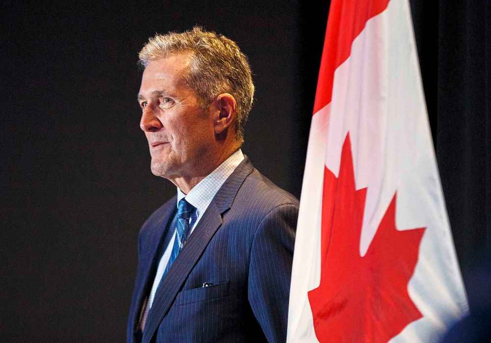 MIKE DEAL / WINNIPEG FREE PRESS
Manitoba Premier Brian Pallister dismissed calls for Alberta and Saskatchewan to try seceding from Canada.