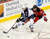 Rich Schultz / The Associated Press
Winnipeg Jets' Ron Hainsey (6) moves the puck while pressured by New Jersey Devils' Ilya Kovalchuk during the second period of their NHL  game in Newark, N.J., Tuesday. The Devils won 5-1.