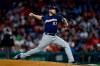 Milwaukee Brewers' Brandon Woodruff pitches during the third inning of a baseball game against the Philadelphia Phillies, Tuesday, May 14, 2019, in Philadelphia. (AP Photo/Matt Slocum)