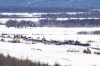 Excavators work at the site of a train derailment ten-kilometres south of St. Lazare, Man. on Saturday February 16, 2019. A train carrying oil has derailed and is leaking in western Manitoba. Canadian National Railway says in a statement that 37 cars carrying crude left the tracks early Saturday morning near St-Lazare, just east of the Saskatchewan-Manitoba boundary. THE CANADIAN PRESS/Michael Bell