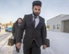 Jaskirat Singh Sidhu, the driver of the truck that struck the bus carrying the Humboldt Broncos hockey team,  arrives for the third day of his sentencing hearing, Wednesday, January 30, 2019 in Melfort, Sask.THE CANADIAN PRESS/Ryan Remiorz