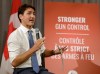 Leader of the Liberal Party of Canada, Justin Trudeau, participates in a discussion with healthcare professionals about the need to end gun violence in Toronto on Monday, September 30, 2019. THE CANADIAN PRESS/Ryan Remiorz