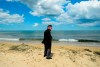 Veteran of the Second World War Roy Hare stands and looks out from Juno Beach following the D-Day 75th Anniversary Canadian National Commemorative Ceremony at Juno Beach in Courseulles-Sur-Mer, France on Thursday, June 6, 2019. THE CANADIAN PRESS/Sean Kilpatrick