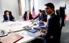 Prime Minister Justin Trudeau takes part in an working session at the G7 Summit in Biarritz, France on Monday, Aug. 26, 2019. THE CANADIAN PRESS/Sean Kilpatrick