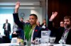 Newly elected members of Parliament NDP Matthew Green, left, and Liberal Steven Guilbeault take part in orientations in Ottawa on Tuesday Oct. 29, 2019. THE CANADIAN PRESS/Sean Kilpatrick