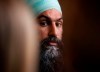 NDP leader Jagmeet Singh listens to a question as he holds a press conference following a meeting with his caucus in Ottawa on Wednesday Oct. 30, 2019. THE CANADIAN PRESS/Sean Kilpatrick