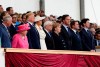 Prime Minister Justin Trudeau, right, takes part in the D-Day 75th Anniversary British International Commemorative Event at Southsea Common in Portsmouth, England, on Wednesday, June 5, 2019. THE CANADIAN PRESS/Sean Kilpatrick