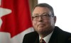 Vice Admiral Mark Norman reacts during a press conference in Ottawa on Wednesday, May 8, 2019. The charges against Norman were dropped. THE CANADIAN PRESS/Sean Kilpatrick