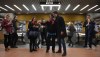 Prime Minister Justin Trudeau greets commuters at a metro station in Montreal, Tuesday, Oct. 22, 2019. THE CANADIAN PRESS/Sean Kilpatrick