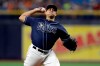 Tampa Bay Rays' Yonny Chirinos pitches to the New York Yankees during the first inning of a baseball game Tuesday, Sept. 24, 2019, in St. Petersburg, Fla. (AP Photo/Chris O'Meara)