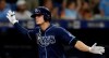 Tampa Bay Rays' Willy Adames celebrates his home run off Miami Marlins relief pitcher Jarlin Garcia during the eighth inning of a baseball game Saturday, Aug. 3, 2019, in St. Petersburg, Fla. (AP Photo/Chris O'Meara)