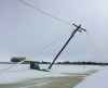 Damage to power lines is extensive in rural Manitoba. (Manitoba Hydro photo)