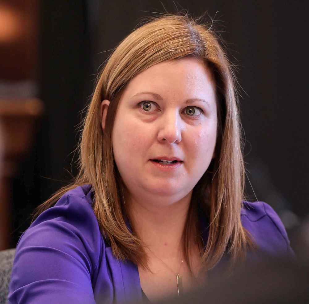 RUTH BONNEVILLE / WINNIPEG FREE PRESS FILES
MLA for Fort Richmond, Sarah Guillemard, says she is not the 'Sarah with the Conservative party of Canada’ behind recent text messages sent to voters.