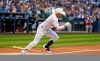 Milwaukee Brewers' Ryan Braun hits an RBI single during the first inning of a baseball game against the Arizona Diamondbacks Friday, Aug. 23, 2019, in Milwaukee. (AP Photo/Morry Gash)