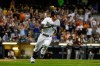Milwaukee Brewers' Ben Gamel hits a walk-off single during the ninth inning of a baseball game against the San Francisco Giants Saturday, July 13, 2019, in Milwaukee. The Brewers won 5-4. (AP Photo/Morry Gash)