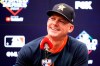 Houston Astros manager AJ Hinch speaks during a news conference before Game 5 of the baseball World Series against the Washington Nationals Sunday, Oct. 27, 2019, in Washington. (AP Photo/Alex Brandon)