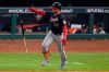 Washington Nationals' Juan Soto celebrates his home run against the Houston Astros during the fifth inning of Game 6 of the baseball World Series Tuesday, Oct. 29, 2019, in Houston. (AP Photo/Eric Gay)