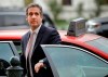 FILE - In this Sept. 19, 2017, file photo, Michael Cohen, President Donald Trump's personal attorney, steps out of a cab during his arrival on Capitol Hill in Washington. Cohen won't appear as scheduled before the House Oversight and Reform Committee on Feb. 7, 2019. Cohen's adviser Lanny Davis says the delay is on the advice of Cohen's lawyers because Cohen's still cooperating in special counsel Robert Mueller's Russia investigation. (AP Photo/Pablo Martinez Monsivais, file)