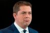 Conservative leader Andrew Scheer reacts to a question following as he takes questions from the media in Toronto, Saturday, October 19, 2019. THE CANADIAN PRESS/Adrian Wyld