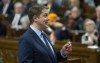 Leader of the Opposition Andrew Scheer rises during Question Period in the House of Commons Monday April 8, 2019 in Ottawa. THE CANADIAN PRESS/Adrian Wyld