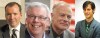 Supplied photo, Joe Bryksa / Winnipeg Free Press Archives
From Left to Right: Hugh McFadyen (PC leader), Greg Selinger (NDP leader), Jon Gerrard (Liberal leader), and James Beddome (Green leader).