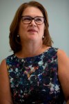 Former Liberal cabinet minister Jane Philpott is pictured in her campaign office, in Stouffville, Ont., on Wednesday, August 14, 2019. Former Liberal cabinet minister turned Independent MP Jane Philpott says the people of Canada still 