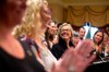 Federal Green Party Leader Elizabeth May attends the launch of her party's election platform in Toronto on Monday September 16, 2019. he Green Party of Canada says every policy in its platform — from the economy to health, foreign affairs, immigration and transportation — is viewed through the lens of the climate crisis. THE CANADIAN PRESS/Chris Young