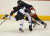 (JOE BRYKSA / WINNIPEG FREE PRESS ARCHIVES
Winnipeg Jets Jason Gregoire and  Columbus Blue Jackets Aaron Johnson tie it up during first period NHL preseason hockey in Winnipeg last Tuesday.