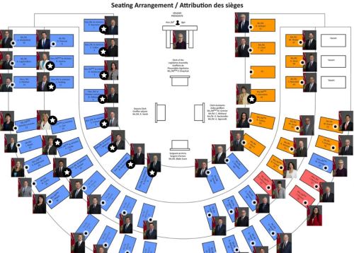 Find out who sits where in the Manitoba Legislative Assembly with our interactive map.