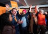 NDP Leader Jagmeet Singh rallies with local candidates in Saskatoon on Friday, October 4, 2019. THE CANADIAN PRESS/Paul Chiasson