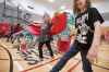 JOHN WOODS / WINNIPEG FREE PRESS
Electrice Traverse, 5, dances at the the Pow Wow Club at University of Winnipeg.