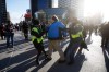 JOHN WOODS / WINNIPEG FREE PRESS
JOHN WOODS / WINNIPEG FREE PRESS
A person speaking out against protesters in support of Wet’suwet’en blockades who closed Portage and Main to traffic in Winnipeg Wednesday, February 26, 2020 is removed by police after getting surrounded by protesters. 

Reporter: ?