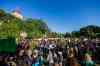 Protesters gather on the west side of the Manitoba Legislative Building for a rally in support of justice for Black lives in Winnipeg on June 5, 2020. (Mikaela MacKenzie / Winnipeg Free Press files)