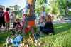 JESSE BOILY  / WINNIPEG FREE PRE
A vigil was held July 3 in honour of Danielle Cote, a 27-year-old mother of four, who was shot dead on Canada Day while she was walking in the 400 block of Flora Avenue. (Jesse Boily/Winnipeg Free Press)