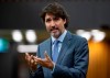 Prime Minister Justin Trudeau rises during a sitting of the Special Committee on the COVID-19 Pandemic in the House of Commons Wednesday July 22, 2020 in Ottawa. THE CANADIAN PRESS/Adrian Wyld