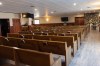 JESSE BOILY  / WINNIPEG FREE PRE
The Voyage Funeral Home chapel is often empty these days and many people have postponed funerals. (Jesse Boily / Winnipeg Free Press)