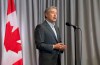 Foreign Affairs Minister Francois-Philippe Champagne speaks with reporters before the first day of a Liberal cabinet retreat in Ottawa, Monday September 14, 2020. THE CANADIAN PRESS/Adrian Wyld