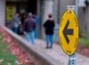 Voters head to cast their ballot in Canada's federal election at the Fairbanks Interpretation Centre in Dartmouth, N.S., on October 21, 2019. THE CANADIAN PRESS/Andrew Vaughan