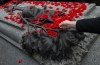 A poppy is placed on the Tomb of The Unknown Soldier following a Remembrance Day ceremony at the National War Memorial in Ottawa, Monday, Nov. 11, 2019. Fewer people are planning to participate in Remembrance Day ceremonies or wear poppies this year, according to a poll from Historica Canada that also suggests knowledge of Canadian military history is dwindling. THE CANADIAN PRESS/Sean Kilpatrick