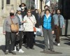 People enjoy the warm weather as they walk downtown, Monday, November 9, 2020 in Montreal. Public health messaging over face masks changed again this week when the U.S.-based Centers for Disease Control and Prevention (CDC) updated its guidance to say face coverings can help protect the wearer as well as those around them.THE CANADIAN PRESS/Ryan Remiorz