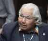 Senator Murray Sinclair appears before the Senate Committee on Aboriginal Peoples in Ottawa, Tuesday, May 28, 2019. Sinclair is planning to leave the Senate early next year. THE CANADIAN PRESS/Fred Chartrand