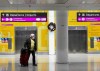 A man makes his way through Pearson International Airport during the COVID-19 pandemic in Toronto on Monday, Dec. 14, 2020. Ontario Premier Doug Ford blasted the federal government today for not moving faster on COVID-19 testing for incoming international travellers as a new variant is prompting more border closures. THE CANADIAN PRESS/Nathan Denette