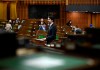 Prime Minister Justin Trudeau speaks in the in the House of Commons on Parliament Hill in Ottawa on Thursday, Dec. 3, 2020. THE CANADIAN PRESS/Justin Tang