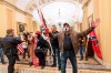 Supporters of President Donald Trump are confronted by U.S. Capitol Police officers outside the Senate Chamber inside the Capitol, in Washington, Wednesday, Jan. 6, 2021. The storming of Capitol Hill in Washington by right-wing extremists earlier this month has spurred calls for Canada to add groups such as the Proud Boys and The Base to its terror list. THE CANADIAN PRESS/AP-Manuel Balce Ceneta