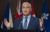 Leader of the Opposition Erin O'Toole gestures as he responds to a question from a reporter during a news conference on Parliament Hill in Ottawa on February 4, 2021. THE CANADIAN PRESS/Adrian Wyld