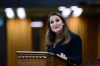 Finance Minister Chrystia Freeland delivers the federal budget in the House of Commons in Ottawa on Monday April 19, 2021. The federal government unveiled spending plans to manage the remainder of the COVID-19 crisis and chart an economic course for a post-pandemic Canada. THE CANADIAN PRESS/Sean Kilpatrick