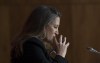 Minister of Finance Chrystia Freeland listens to a questionduring a news conference in Ottawa, Monday April 19, 2021. Freeland will deliver the government's first budget since the COVID-19 pandemic began. THE CANADIAN PRESS/Adrian Wyld